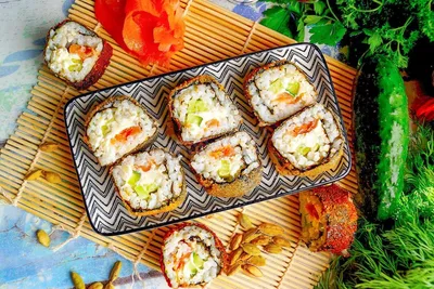 Роллы темпура пошаговый рецепт с фото фотографии