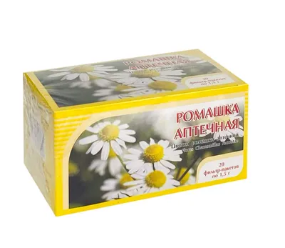 Купить Ромашка Аптечная цветки фильтр-пак 1,5г №20 по выгодной цене в  Экономной аптеке: инструкция по применению и отзывы. Арт: 14244
