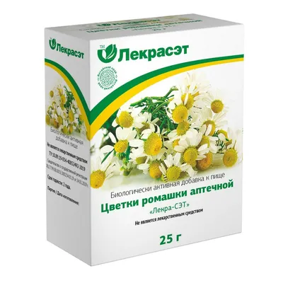 Ромашка аптечная цветки, 20 фильтр-пакетов, Хорст ООО от 100 руб. в Москве