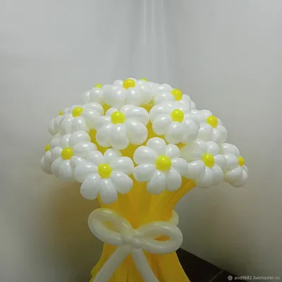 Цветочный букет из шариков \"Ромашки\" - WOWBalloons.com.ua