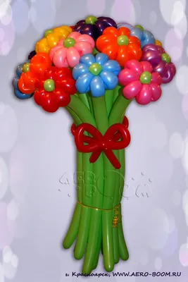 How to Make a Balloon Flower Bouquet TUTORIAL - YouTube