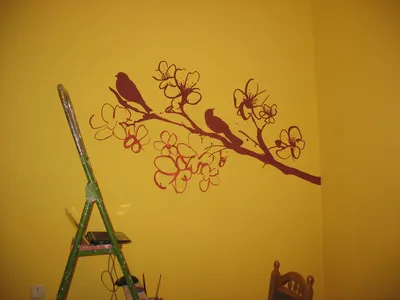 Выполним роспись стен в квартире на строительном портале Стройканаша