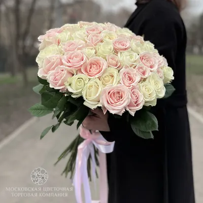 Букет из 31 розовой розы 70 см купить недорого с доставкой в Челябинске