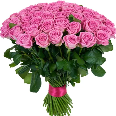 Букет из 31 белой розы 70 см купить недорого с доставкой в Челябинске