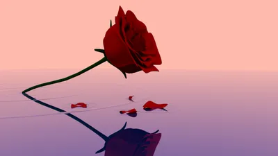 Rose 3d model. Free download. | Creazilla