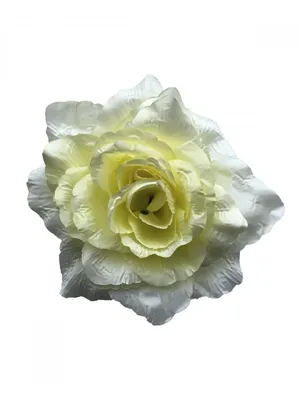 Роза раскрытая атлас 10 см НР-26. Искусственные цветы купить оптом в Украине