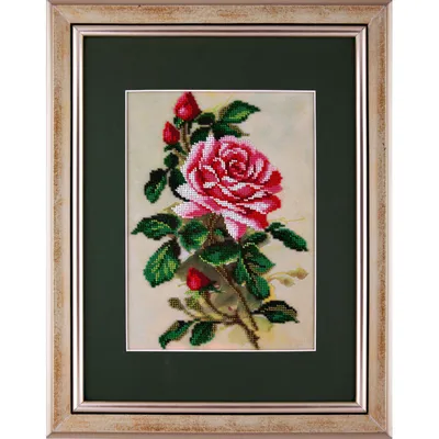 Роза ПинкФлойд сделанная из атласа, …» — создано в Шедевруме