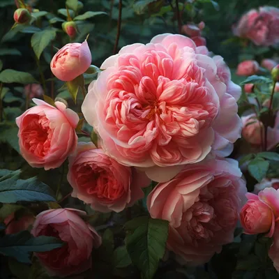 Роза английская \"Боскобель\" (Rose English \"Boscobel\") - Питомник и Садовый  центр Русские Деревья