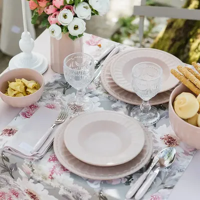 Azucarero de cerámica rosa Nuvole di Stoffa Demetra | Tendenze Shabby Chic