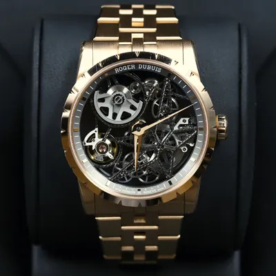 Roger Dubuis Excalibur Chronograph 42 Rose Gold *2022**Unworn* - Inventory  3676 - DelrayWatch.com