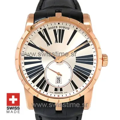 Roger Dubuis Excalibur Chronograph 42 Rose Gold *2022**Unworn* - Inventory  3676 - DelrayWatch.com