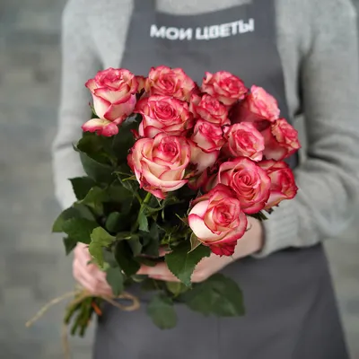 Купить розовые розы сорта Faith из Эквадора с доставкой по Екатеринбургу -  интернет-магазин «Funburg.ru»