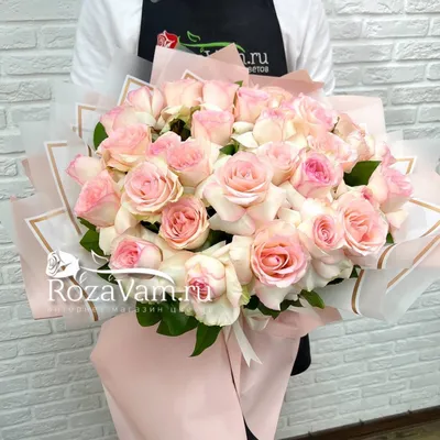 Букет из 9 розовых роз Эсперанс (01242) купить с доставкой в Архангельске