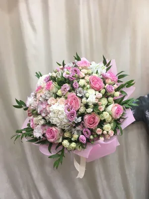 Букет из 15 розовых роз Эсперанс (01239) купить с доставкой в Архангельске