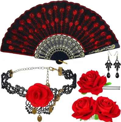 Flamenco Hair Accessories - Make Your Own Flowers - Flamenco Dressmaking