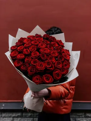 Букет из 45, 51 розы \"Гран-при\" - купить с доставкой от ElitBuket