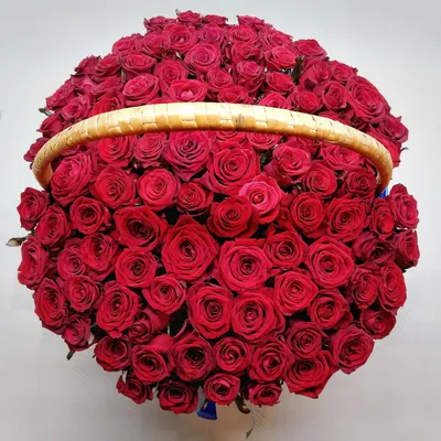 Букет 51 красная роза - Flowercity