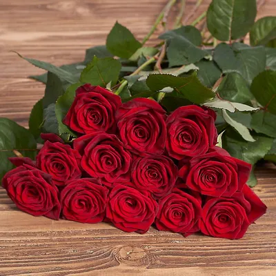 Цветы поштучно | Красная роза Гран При поштучно | Мисс Флора