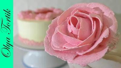 Розы из КРЕМА ЧИЗ Розы из творожного крема УПАКОВКА ТОРТА - YouTube | Торт  с розочками, Домашний торт на день рождения, Торт