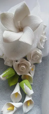 Роза из мастики. 🌹Сахарный цветок на торт. 🎂Rose from mastic. TortoFan! -  YouTube