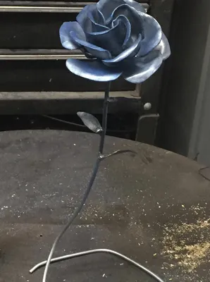 Как сделать розу из металла своими руками - Блог Станкофф.RU