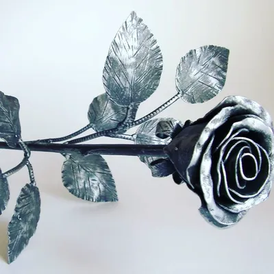 Роза из металла (ID#284213796), цена: 500 ₴, купить на Prom.ua