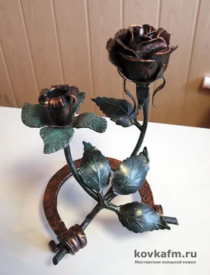 Роза из металла, кованые розы (ID#160141149), цена: 650 ₴, купить на Prom.ua