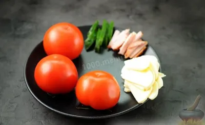 Закуска Букет роз из помидоров на 8 Марта рецепт с фото пошагово - 1000.menu
