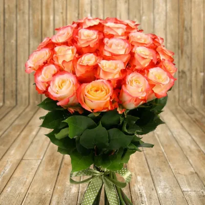 Букет роз Кабаре | Цветочных дел мастерская