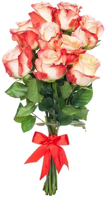 Букеты из роз, Корзина из 51 розы Кабаре, низкие цены, большой выбор цветов  с доставкой по Москве и Московской области