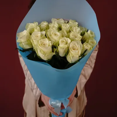 21 роза Кения, белая - Доставкой цветов в Москве! 35522 товаров! Цены от  487 руб. Цветы Тут
