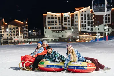 Отдых на курорте Роза Хутор зимой 2024–2025: цены на отели, отзывы, лучшие  развлечения на курорте