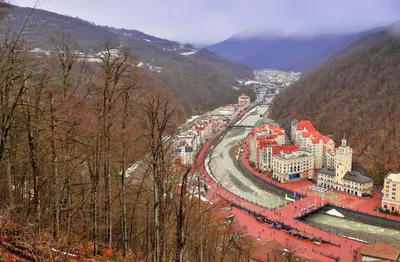 Роза Хутор. Природа вокруг. Красивая осень. Ноябрь 23 г. Rosa Khutor.  Beautiful autumn. - YouTube