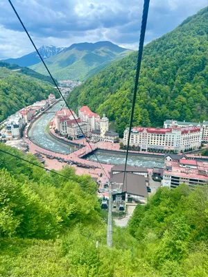 Роза хутор | Красивые места, Фотография реки, Путешествия