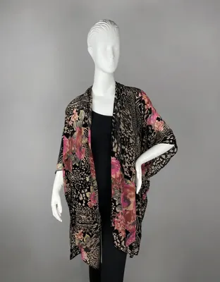 Kimono Tapestry Rose Yellow – Elizabeth Gillett