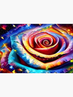 Cosmic Rose | A rose by any other name - Expressionism City … | Flickr