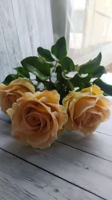 Букет из 51 розы \"Кремовая кустовая роза\" – купить недорого с доставкой по  Москве