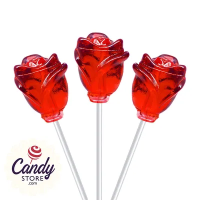 Roses candy lollipop hi-res stock photography and images - Alamy