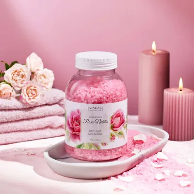 Розовая ароматная роза с хвоей нобилис, артикул: 333091885, с доставкой в  город Москва (внутри МКАД)