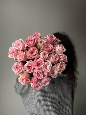 Роза пионовидная пинк о хара 50 см – Цветочная Лав-Лавка