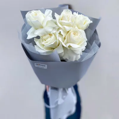 Купить букет белых роз Плайя Бланка (Playa Blanca) в Екатеринбурге в  интернет-магазине «Цветочная Лавка»