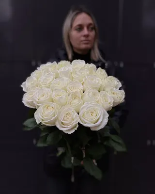 Белые розы – розы с доставкой по Москве и Московской области