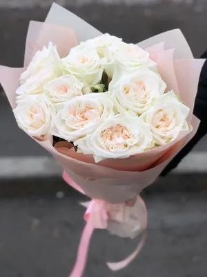 25 роз «Плайя Бланка» 60 см - заказать цветы с доставкой в Ульяновске - Вам  Букет
