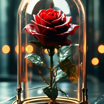 Стабилизированные цветы в стекле The Rose Dome Роза, 7 см, 700 гр купить по  выгодной цене в интернет-магазине OZON (1295013973)