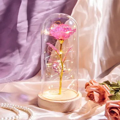 Роза под стеклянным колпаком с …» — создано в Шедевруме