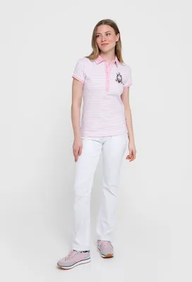 Playera Polo Rosa B0400