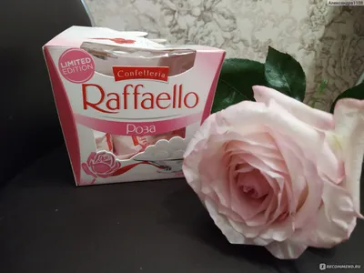 Красные и белые розы 50 см и Raffaello www.ZiediDaugavpils.lv