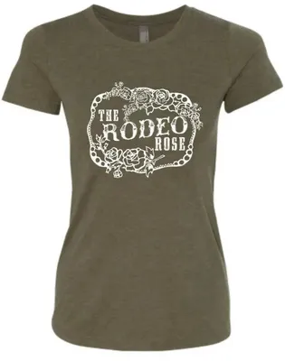 AMERICAN RODEO TEE – RODEO ROSE