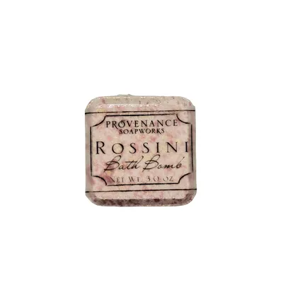 Rossini Bath Bomb Cube – Provenance Soapworks