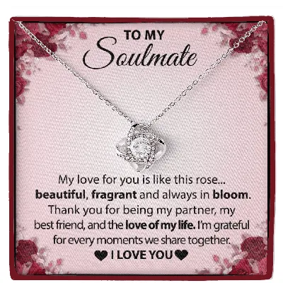 To My Soulmate - My Love For You is Like This Rose - Eternal Rose Box –  Most Needed Gifts